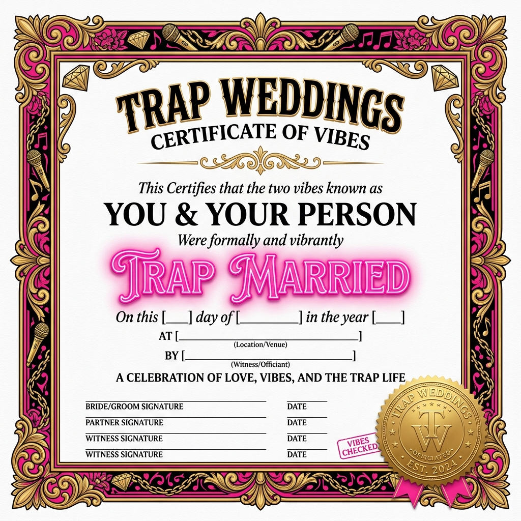 Certificate of Vibes